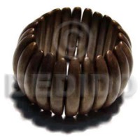 Elastic robles wood bangle