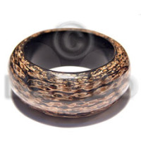 Wood bangle laminated ypilypil