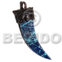 Textured marbled blue natural wood